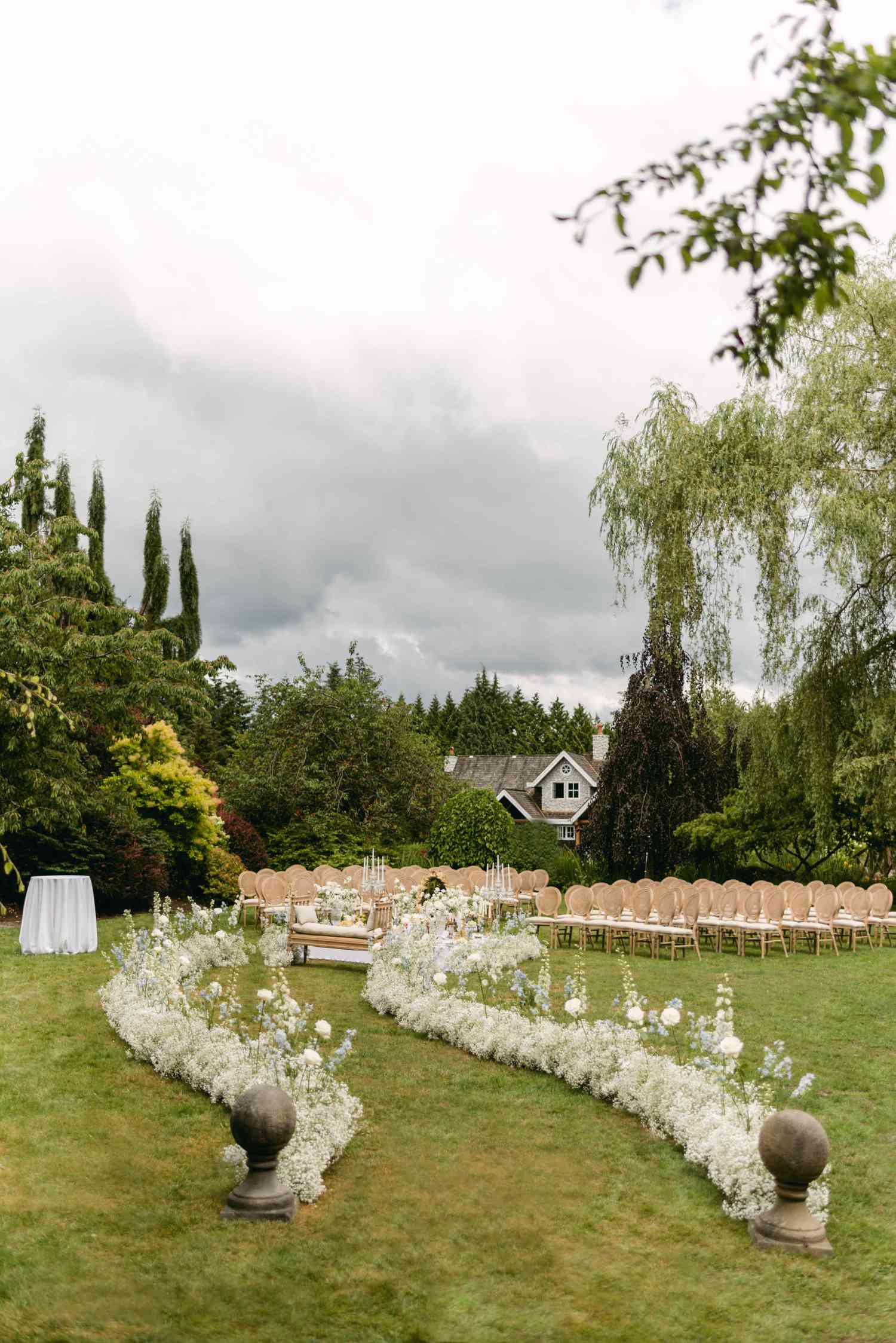 Flower Decor at Wedding Ceremony