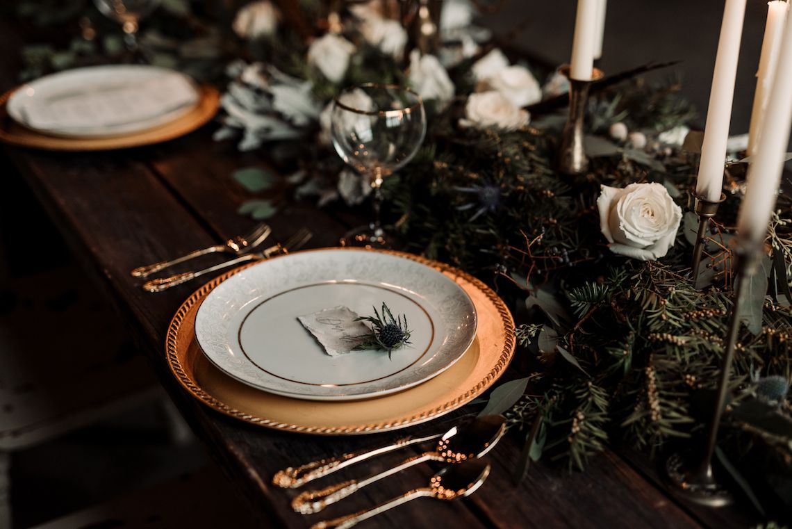 elegant place setting