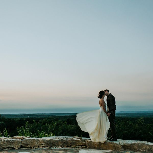 <p>Wedding photo at Rancho Mirando in Texas</p>