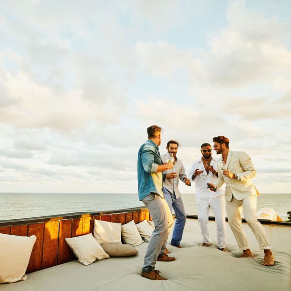 Men on a Bachelor Party in Mexico, One of the Best Bachelor Party Destinations