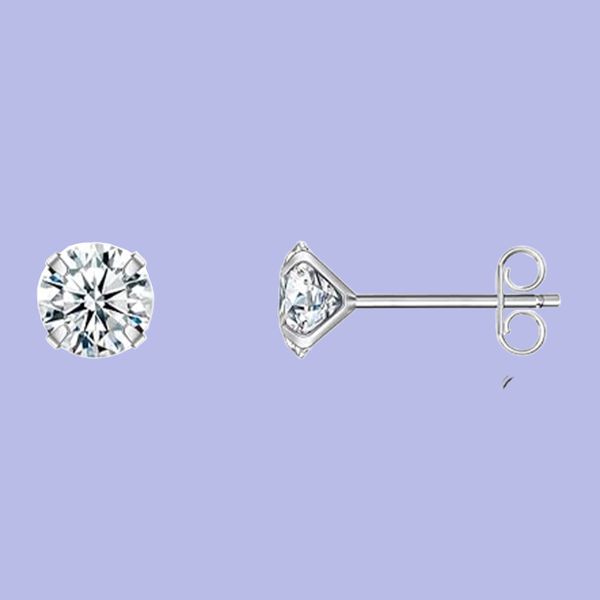 CZ Studs That Look Like Real Diamonds