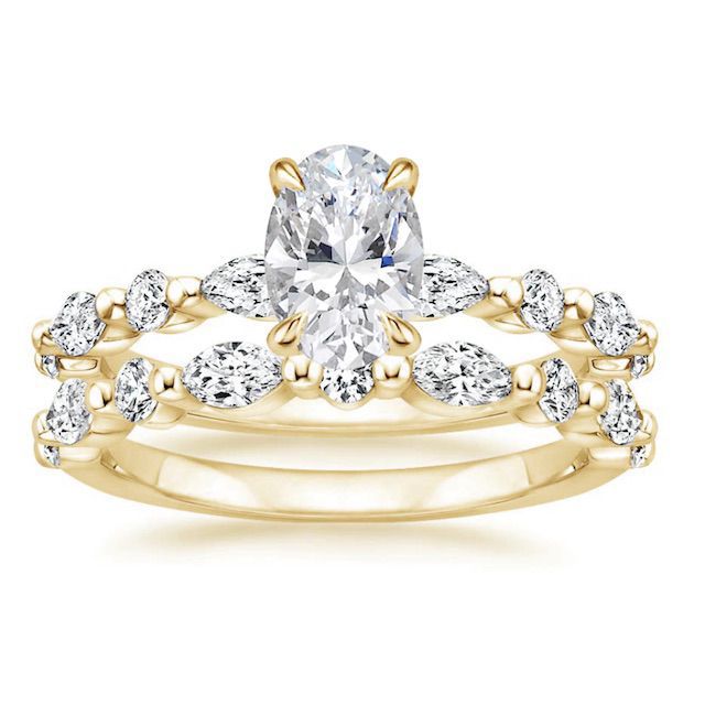 Brilliant Earth Versailles Bridal Diamond Set