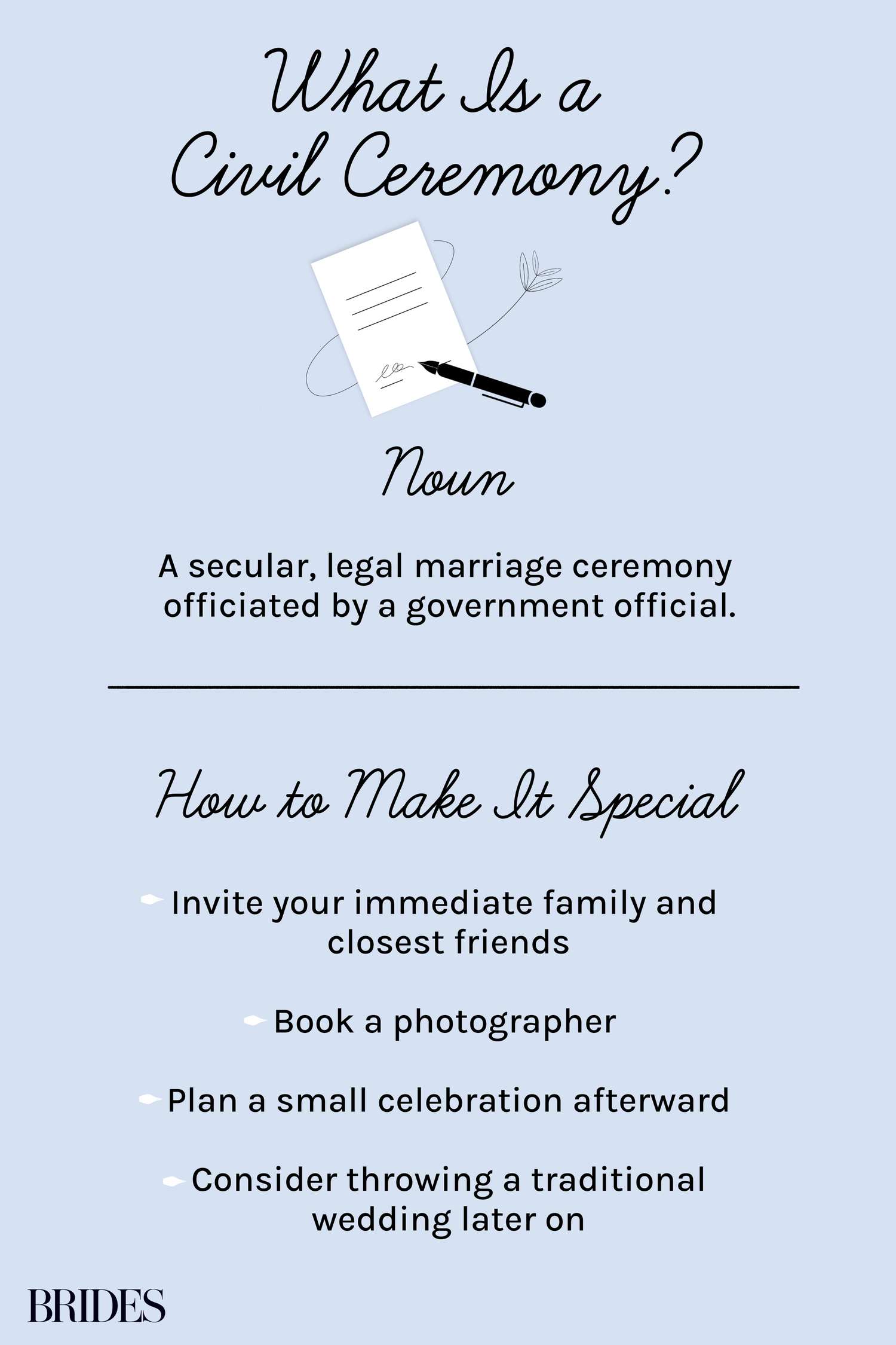 what is a civil ceremony