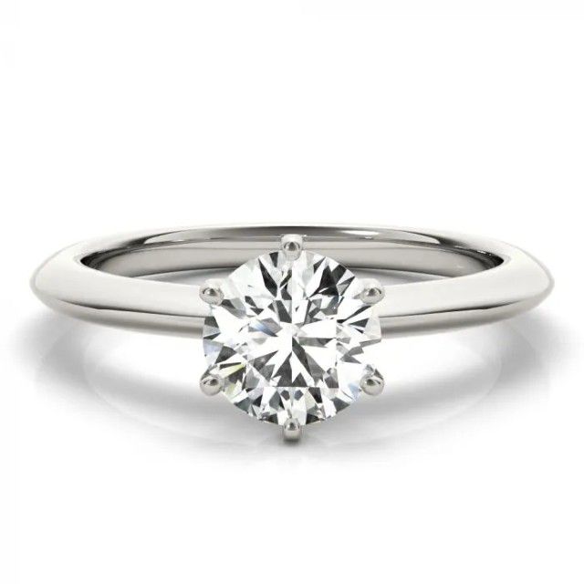 knife edge engagement ring