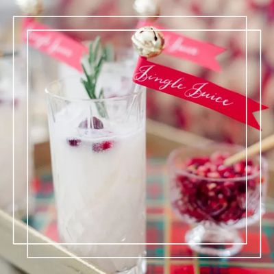 winter wedding cocktails