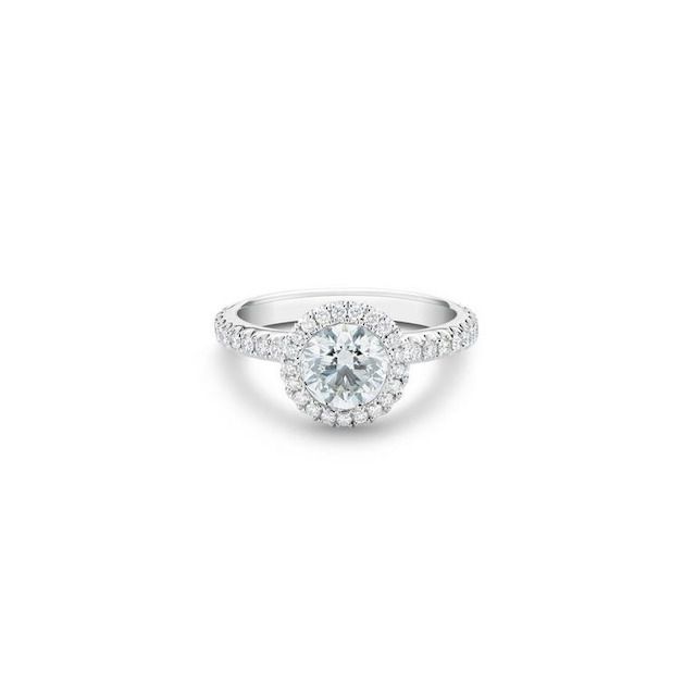 De Beers Aura Round Brilliant Diamond Ring
