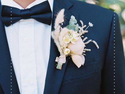 groom boutonniere