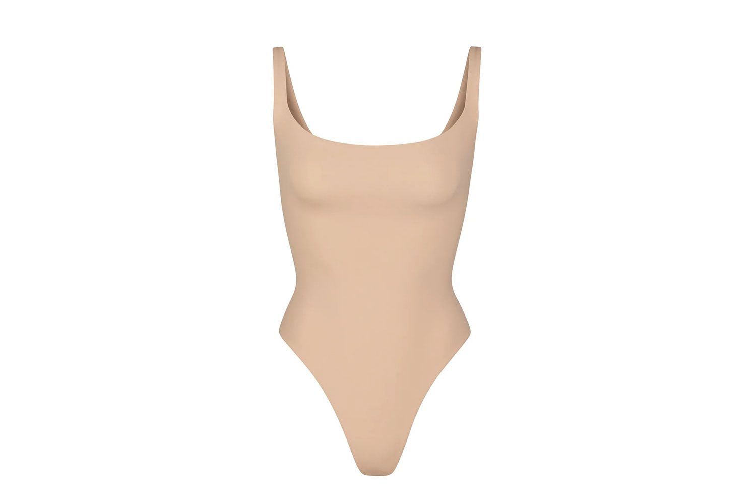 SKIMS 'Fits Everybody' Sculpting Bodysuit in Clay