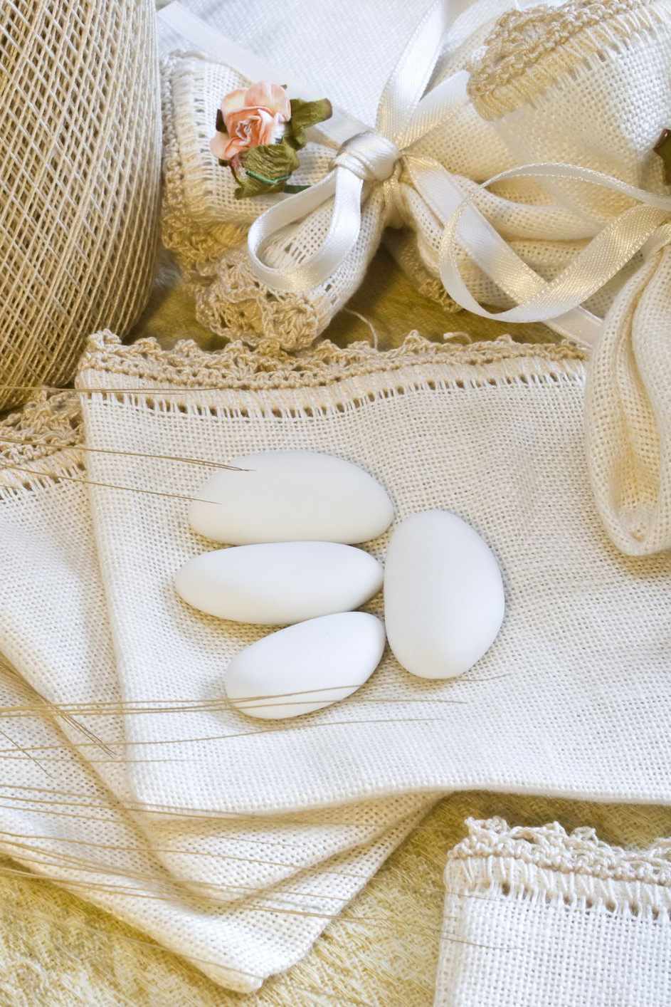 Sugared almond wedding favors