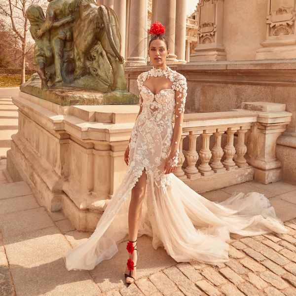 Galia Lahav floral dress