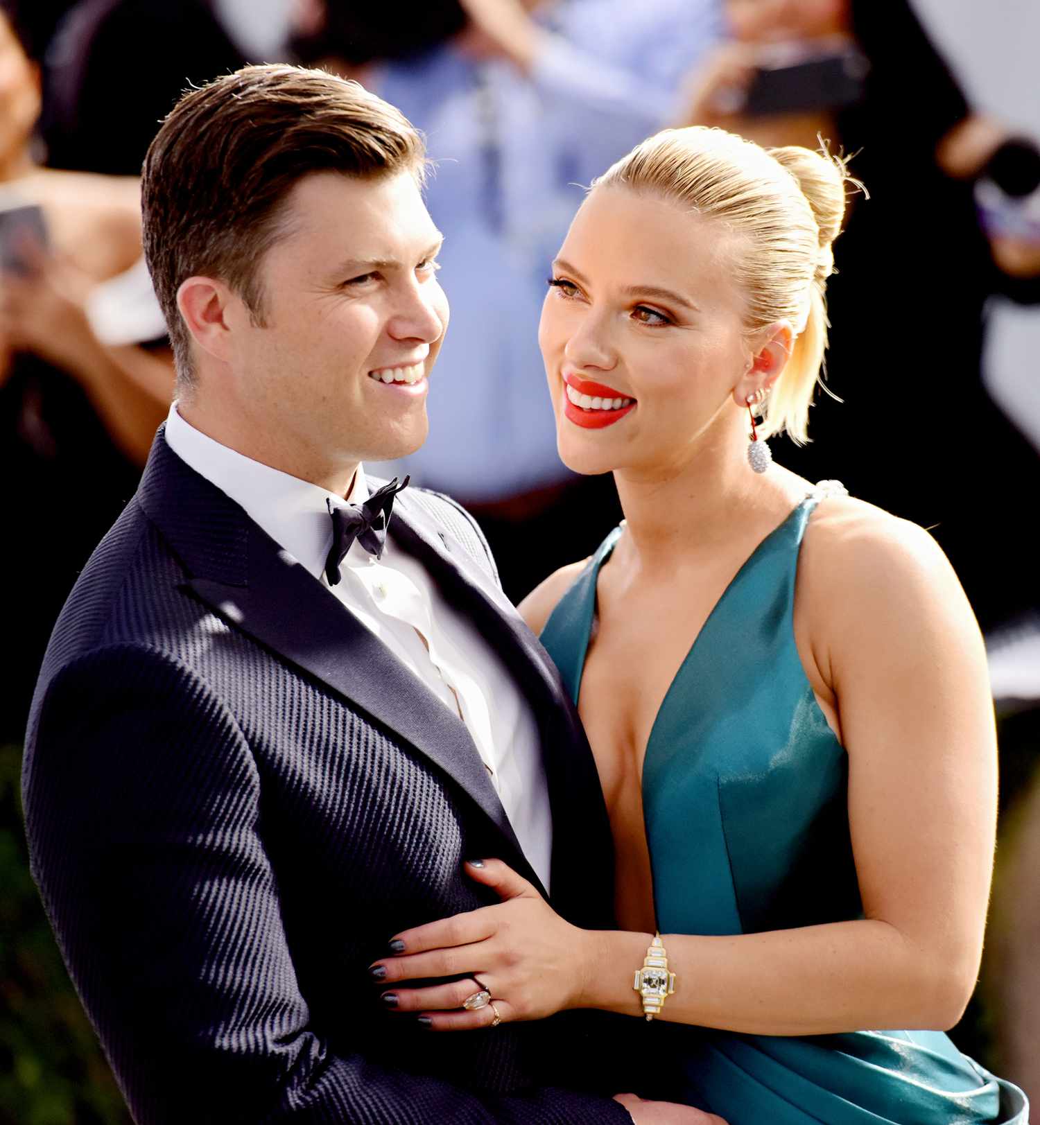 Colin Jost, Scarlett Johansson