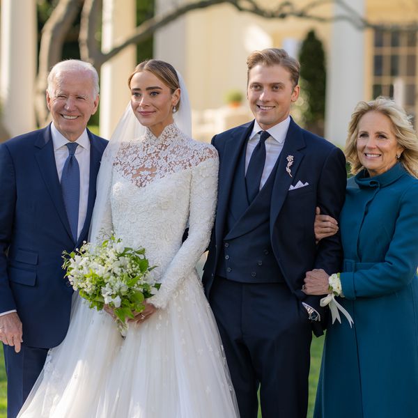 Naomi Biden and Peter Neil with Joe and Jill Biden on her wedding day