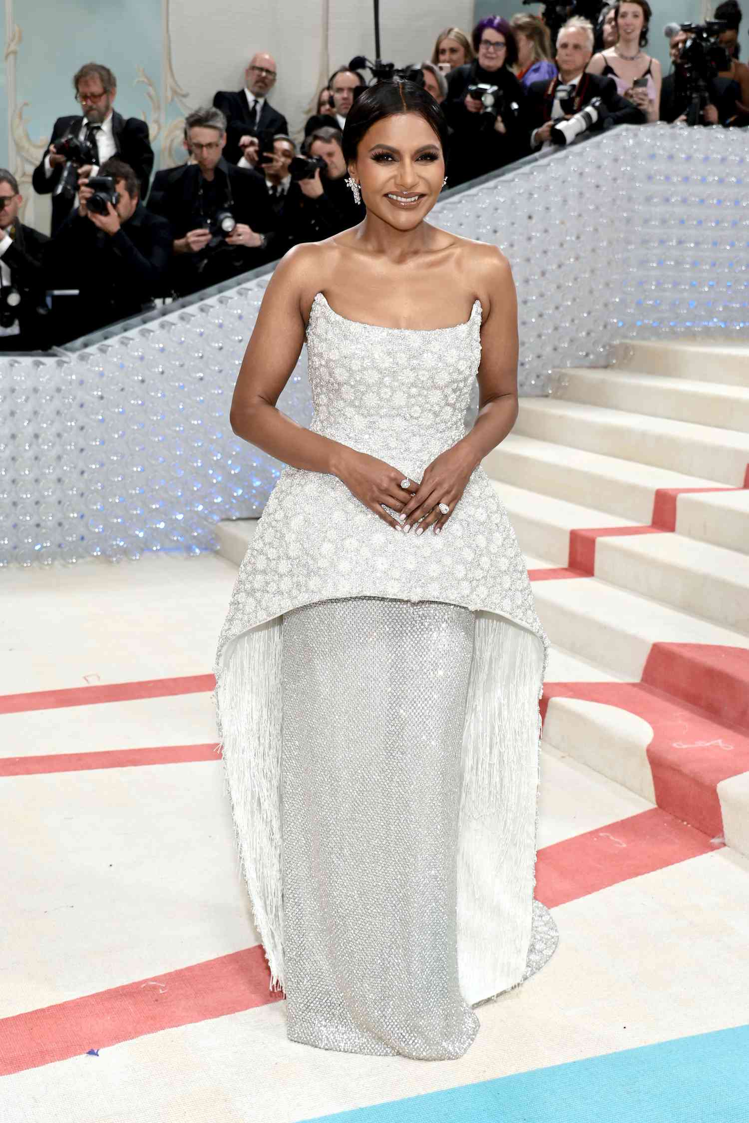 mindy kaling at 2023 met gala