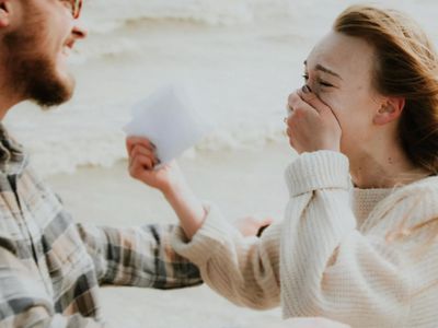 Couple who just got engaged
