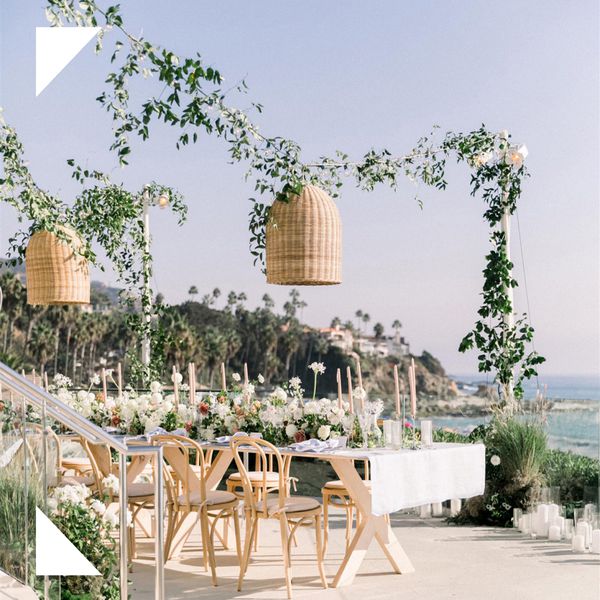 beach wedding decor