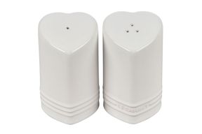 Le Creuset Heart Salt &amp; Pepper Shaker Set