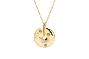Mejuri Zodiac Pendant Necklace