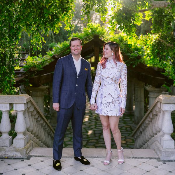 Jake van Leer and Melanie Borinstein rehearsal dinner in Montecito