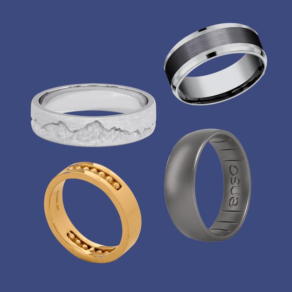 A Variety of Men's Wedding Bands
