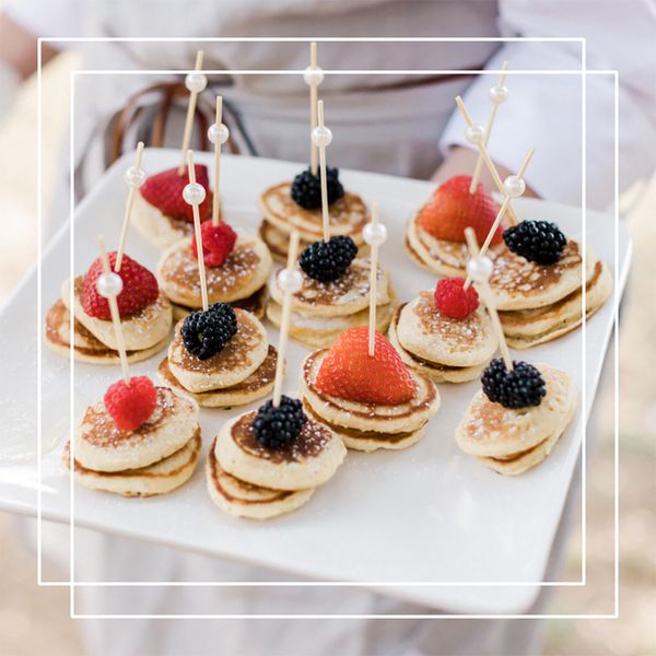 spring wedding menu
