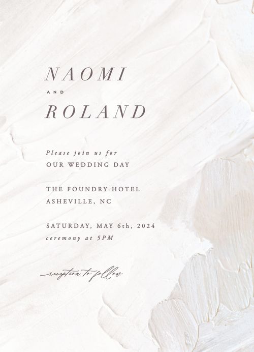 minted invitation