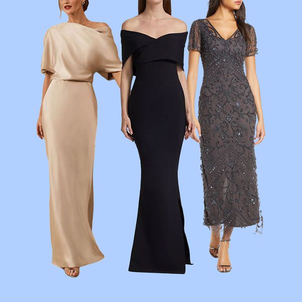 A variety of Mother of the Bride dress