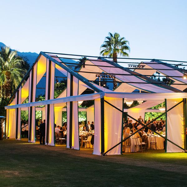reception tent
