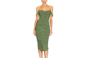 Revolve Norma Kamali Walter Midi Dress