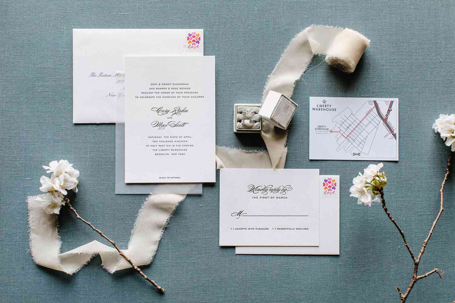 simple wedding invtation