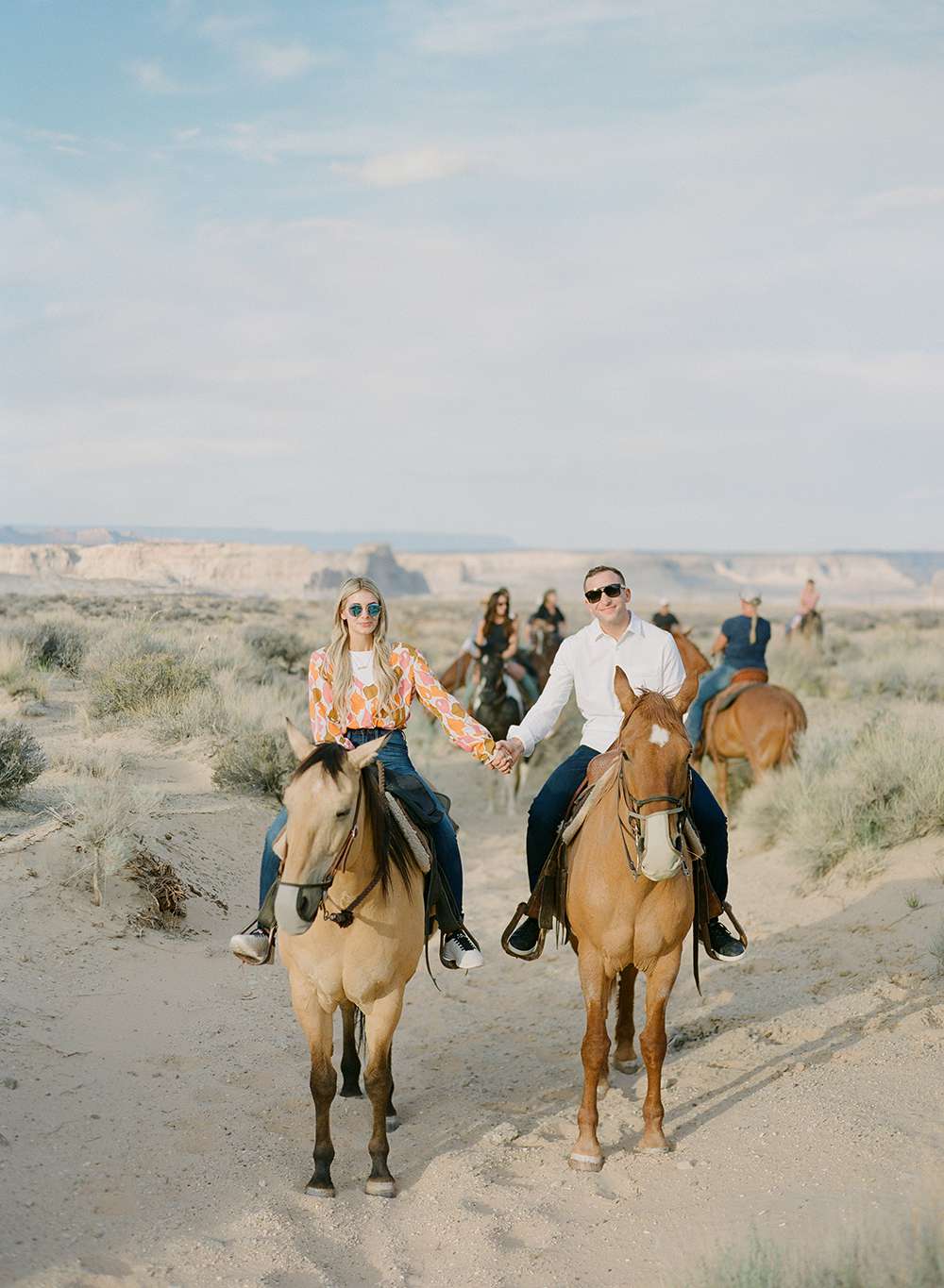 pre-wedding activity - horseback riding