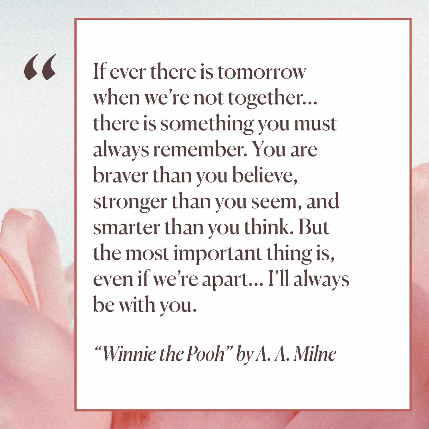 Winnie the Pooh Quote for 48 Beautiful Wedding Readings for Your Ceremony