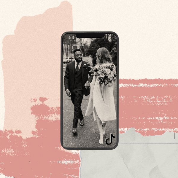 husband and wife on tik tok video
