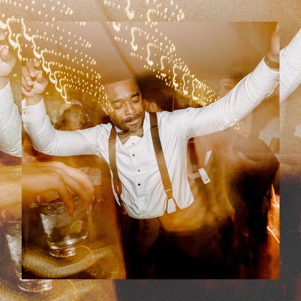 Groom Dancing at Wedding Reception