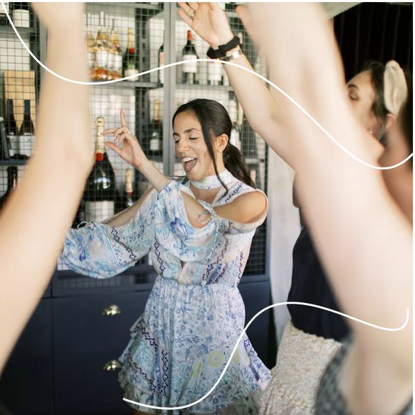 bride dancing