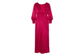 Net-A-Porter RIXO Marni paneled satin gown