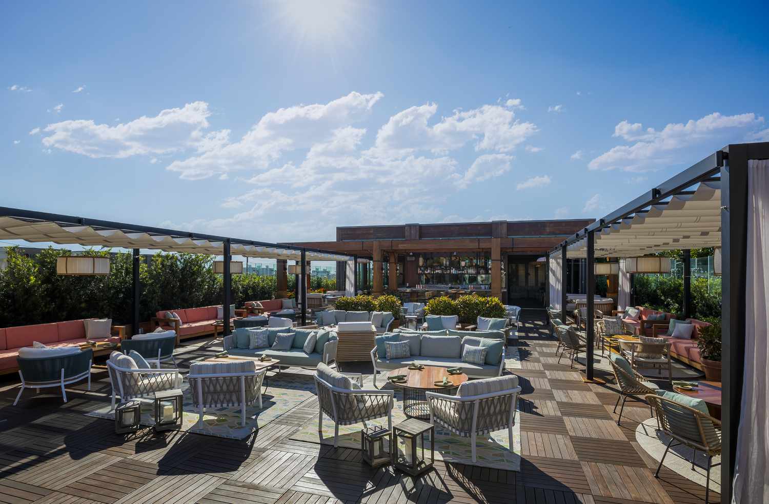 The Ray Hotel Rosewater rooftop