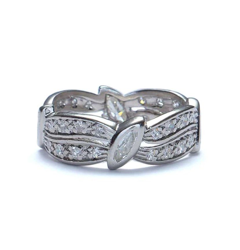 Leigh Jay & Co. #VWB-58 Vintage Wedding Band