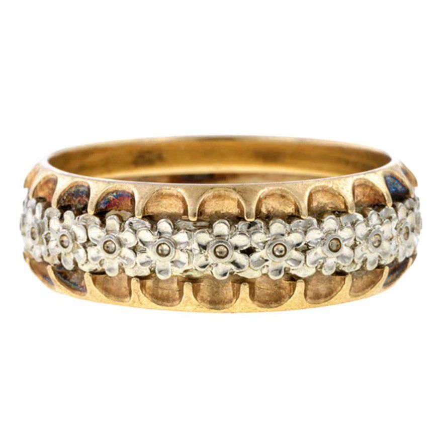 Doyle & Doyle Vintage Patterned Wedding Band