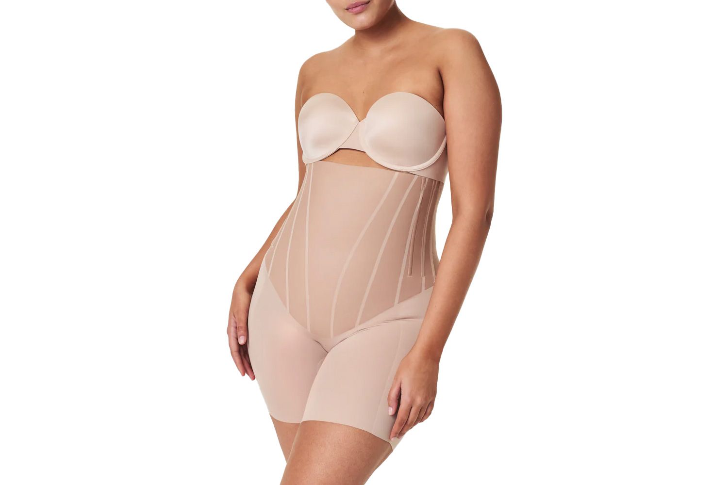 SPANXsculpt TotalContour High-Waisted Mid-Thigh Short