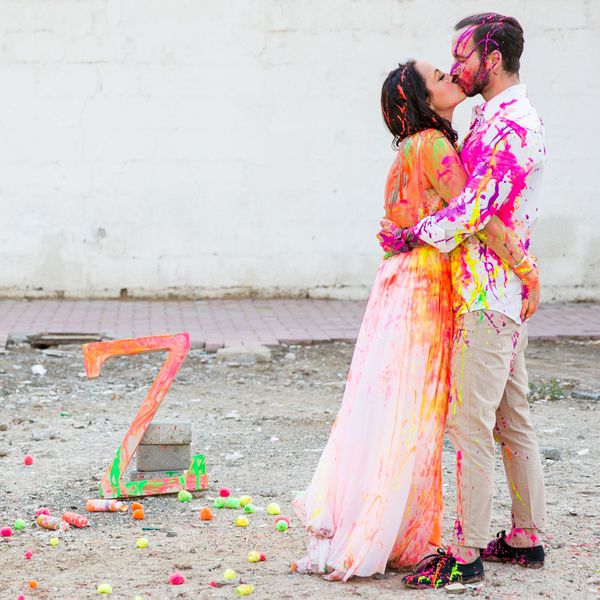 trash the dress photo