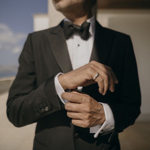 groom close up shot