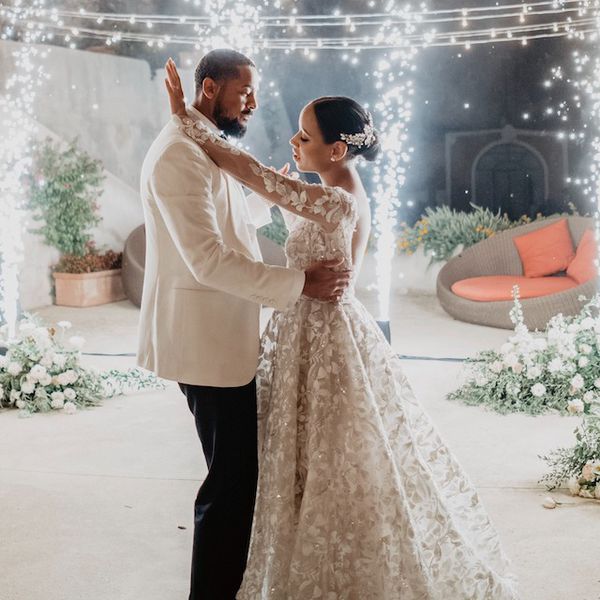 Bride and groom's first dance