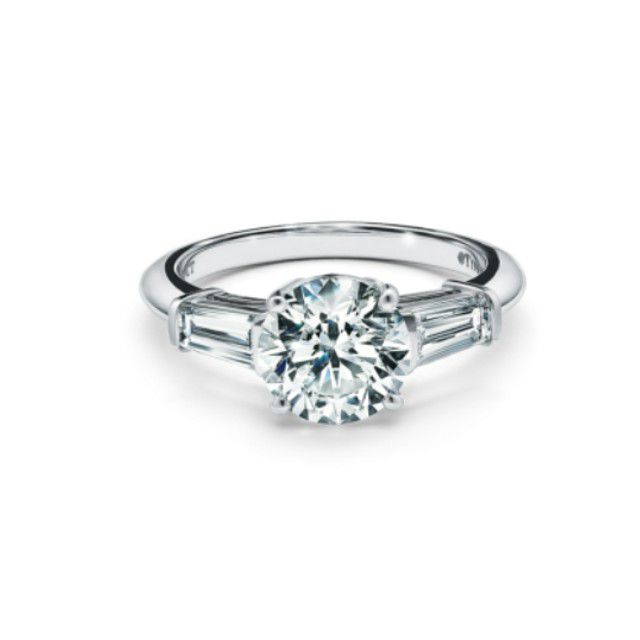 knife edge engagement ring