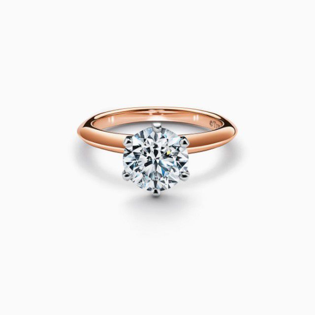 knife edge engagement ring