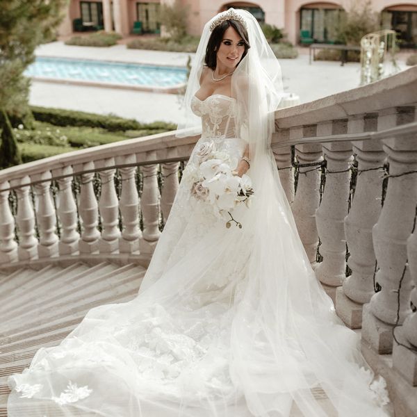 Vanessa Villela's bridal portrait