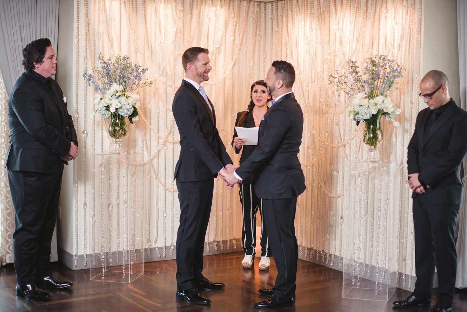 The Cosmopolitan wedding ceremony