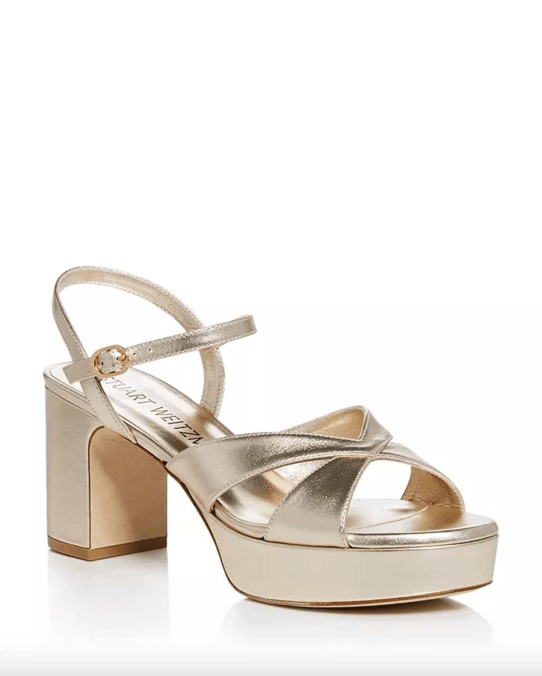 Stuart Weitzman Women's Carmen Midi Platform Sandals